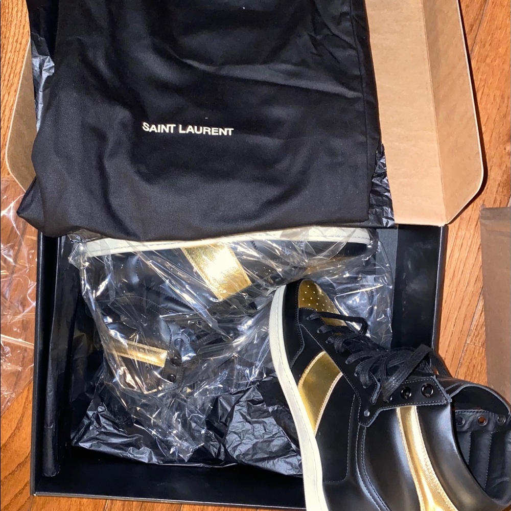 Saint Laurent Sl10h High Top Sneak - Picture 6 of 7